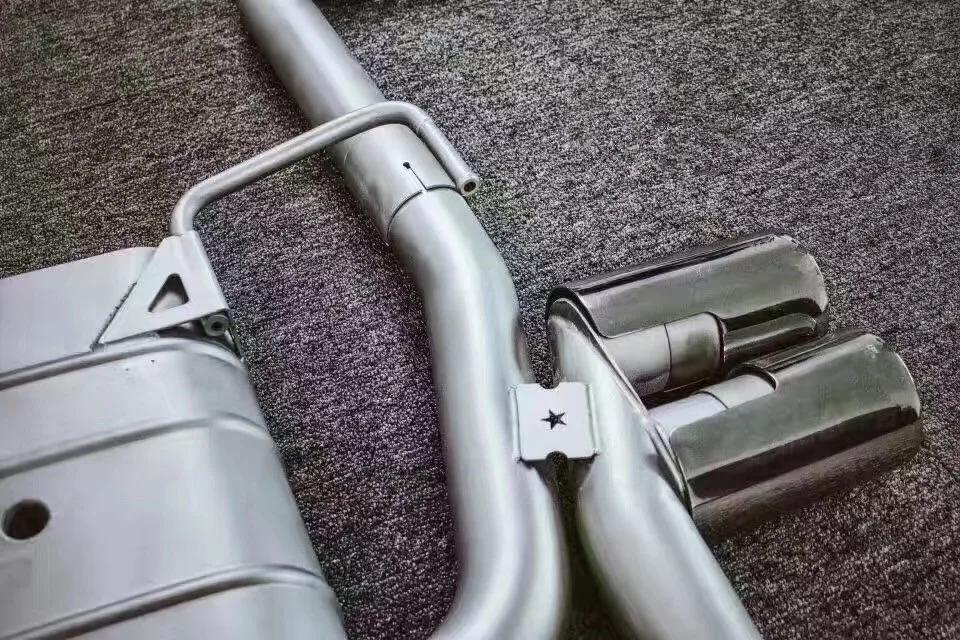 Автомобильный Стайлинг CATBACK выхлопной глушитель для BMW E90/E91/E92/E93 318/320/325/330 в M3 style