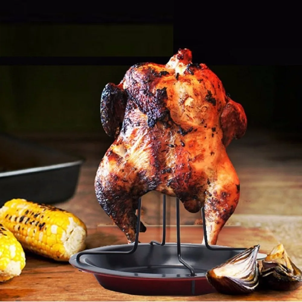 Бесплатная доставка полка для готовки курицы на гриль полки жарки сковороде