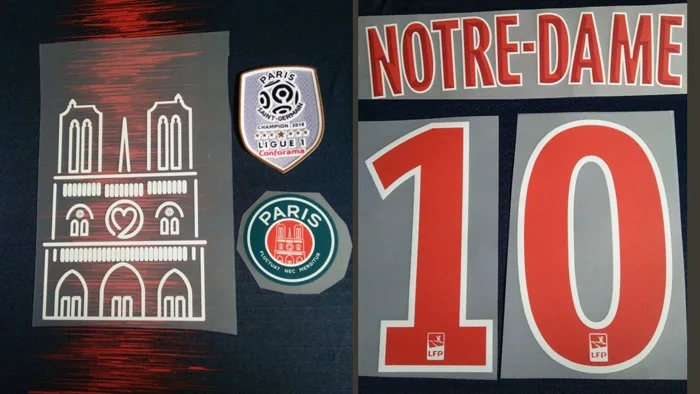 NEYMAR JR FULLSET Notre Dame Nameset Mabppe nameset Neymar JR Кавани ВЕРРАТТИ nameset Ligue 1 Чемпион патч колеблющийся - Цвет: NEYMAR JR FULLSET