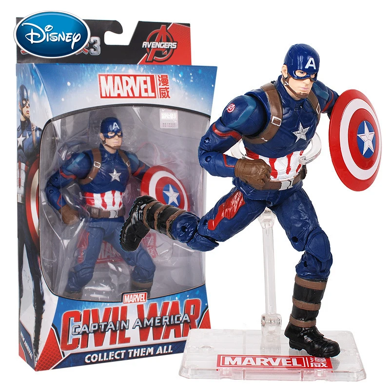 Disney Marvel Avengers 4 ручная модель может быть перемещена в аниме-куклы человека-паука