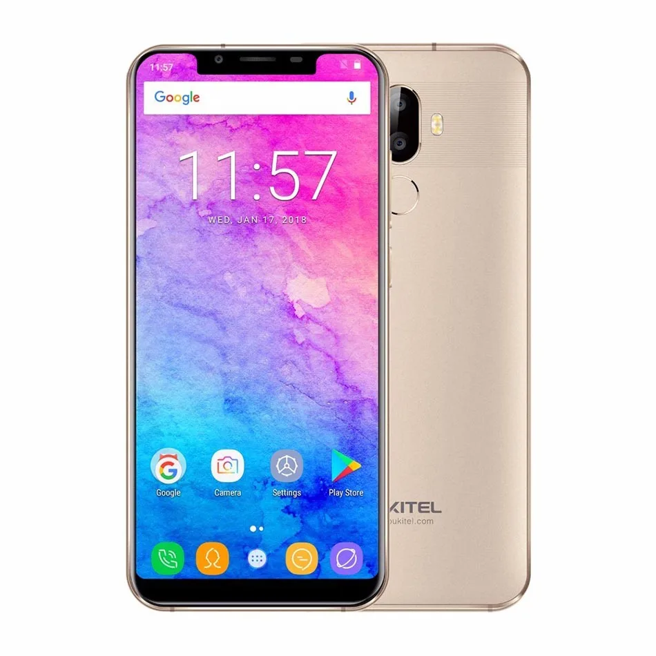 Oukitel U18 смартфон с восьмиядерным процессором MTK6750T ОЗУ 4 Гб ПЗУ 64 ГБ 5 85 13 МП + 16 Мп 4000