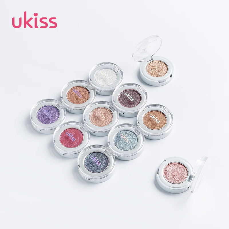UKISS 1Pcs Women Long-lasting Glitter Eyeshadow Makeup for Girls Matte Eye Shadow Sombra Oogschaduw Easy to Wear |