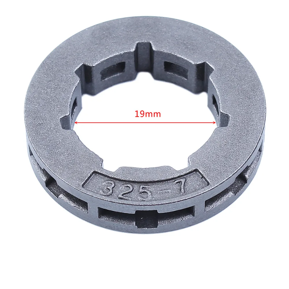 20pcs .325 7 Teeth Sprocket Rim For Husqvarna 133 140 142 154 246 254 257 346XP 351 353 357 455 460 50 51 55 Chainsaw 19mm images - 6