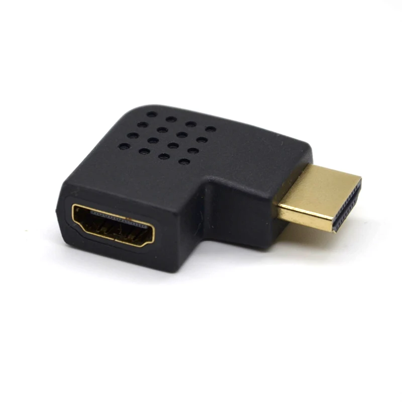 90 градусов HDMI муфта 1080 P соединитель мужчин и женщин M F удлинитель адаптер разъем