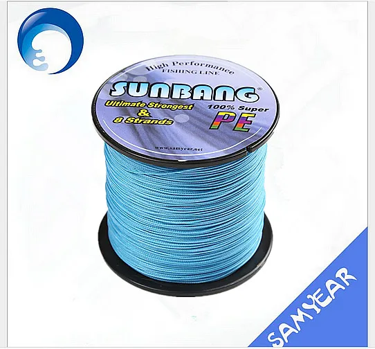 Free Shipping 8 weaves PE braided line 100M 200LB Fishing Line--Sunbang | Спорт и развлечения