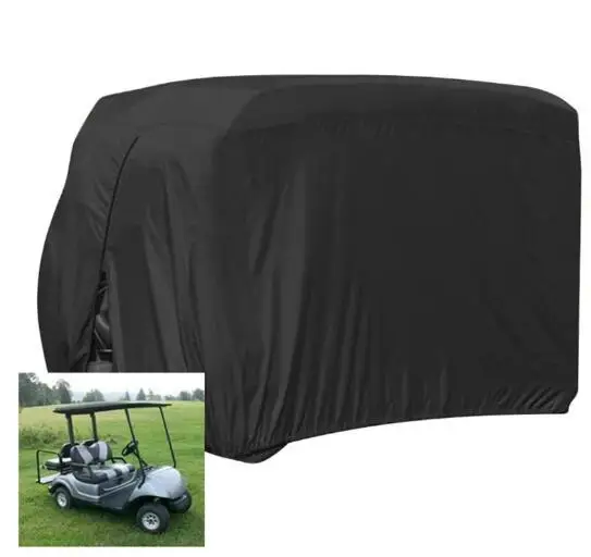 

Waterproof 4 Passenger Golf Cart Cover Fits For EZ Go Club Car Yamaha Dust Sunproof