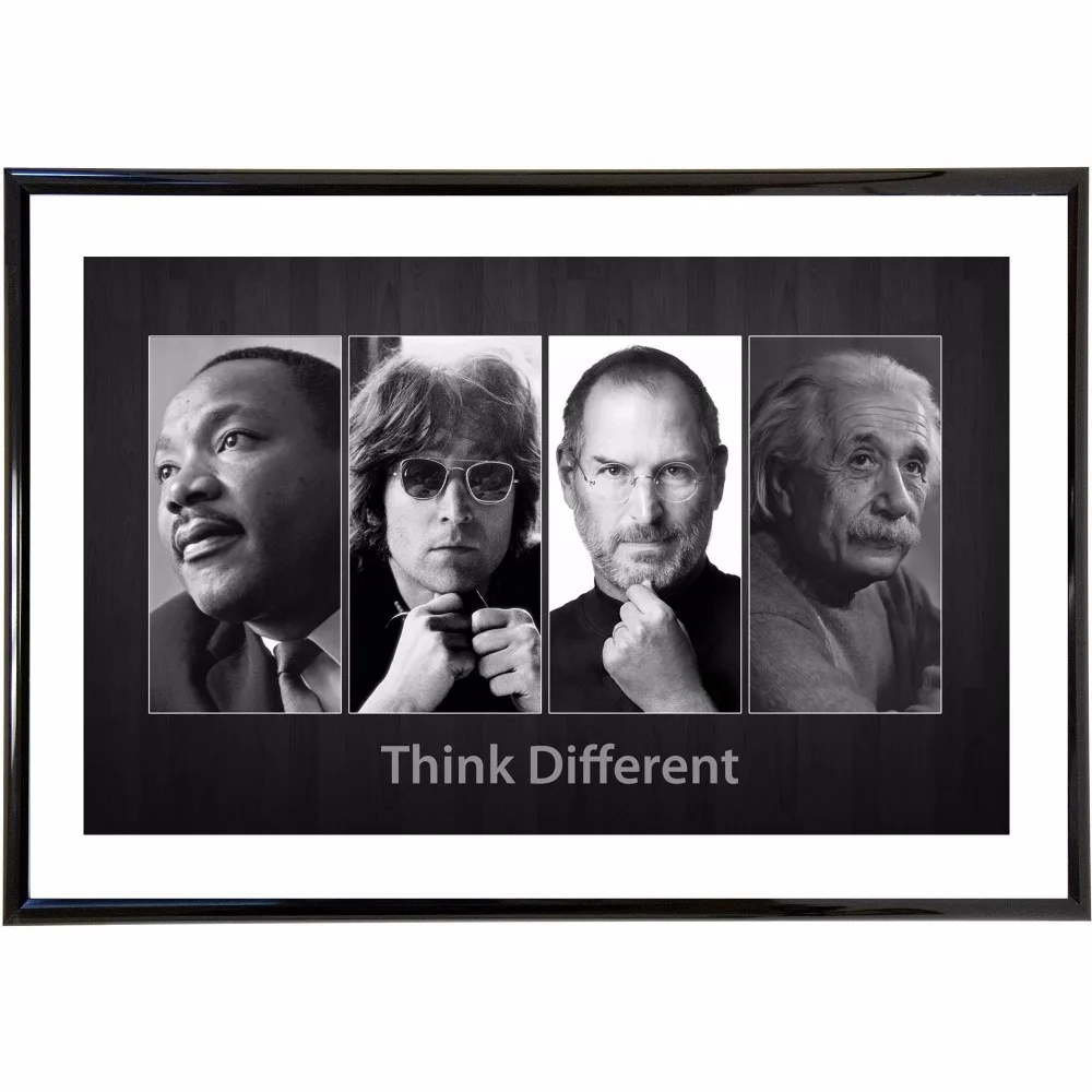Think Different Vintage Retro Posters &amp Prints Home Decoration Large Canvas Painting Modern Wall Art Picture | Дом и сад