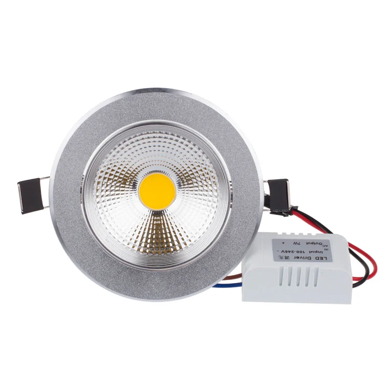 Высокий светильник 7 ваттов 9 встраиваемый cветодиодный Светильник Downlight