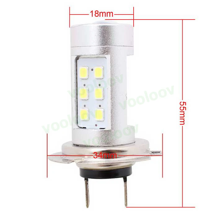 10X H7 светодиодный автомобильный белый 2835 SMD 21 новый светильник 9006/9005/1156/h4/h7/1157