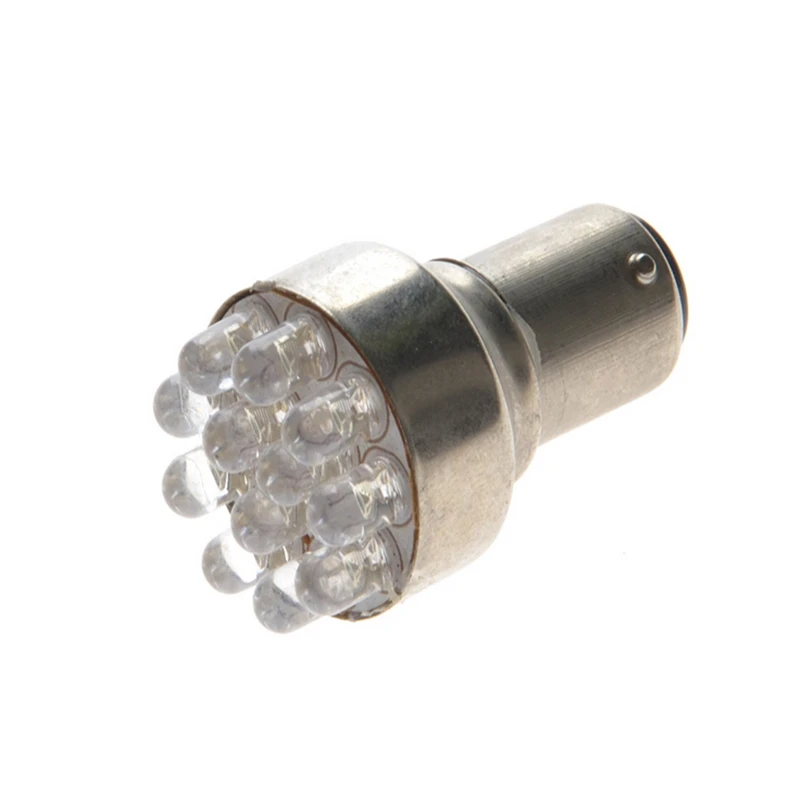 KEYECU 4 шт. 1156 1157 12LED S25 автомобильная светодиодная лампа для резервного включения