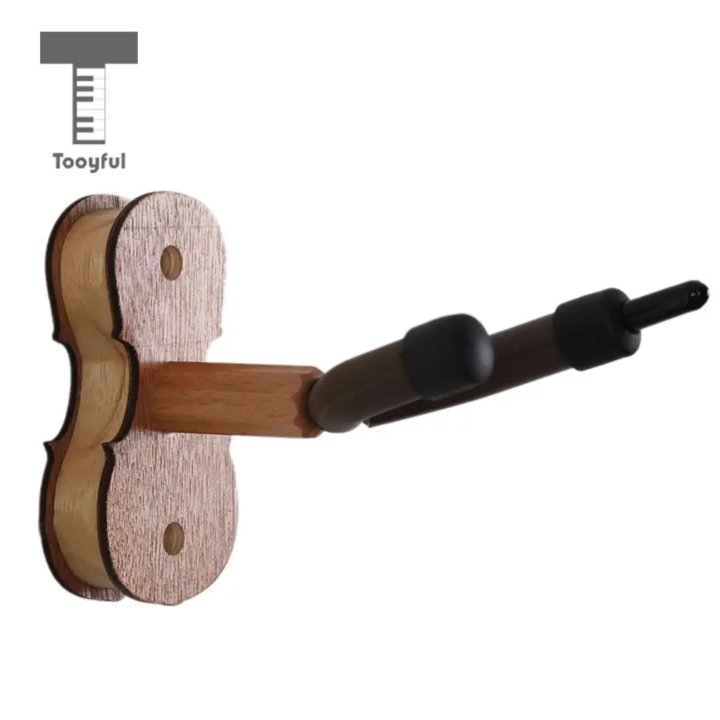 

Tooyful High Quality 1Pc Wood &Metal Violin Hook Rosewood Musical Instrument for Violin and Bow Ukulele Brand Lovers Wholesale