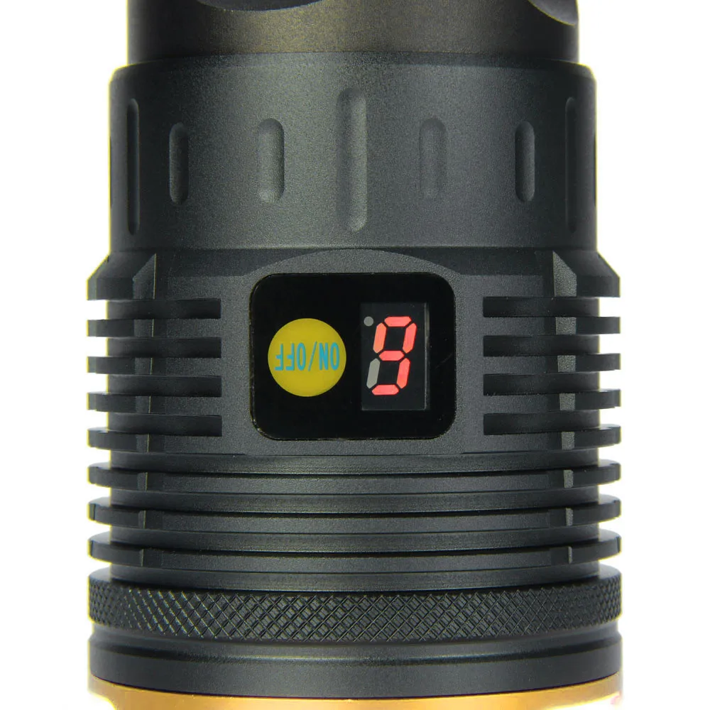 ISHOWTIENDA Supwildfire 18 x XM-L T6 светодиодный Мощность цифровой Дисплей Охота фонарик крепкий и прочный достаточно долго u# G30