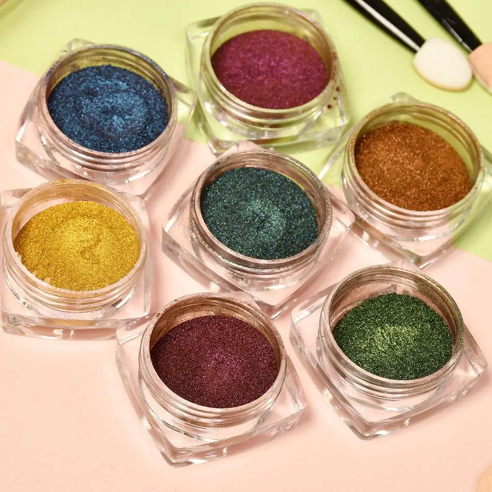 BEAUTYBIGBANG 1 коробка г кошачьи глаза 3D порошок волшебный магнитный лак для ногтей УФ