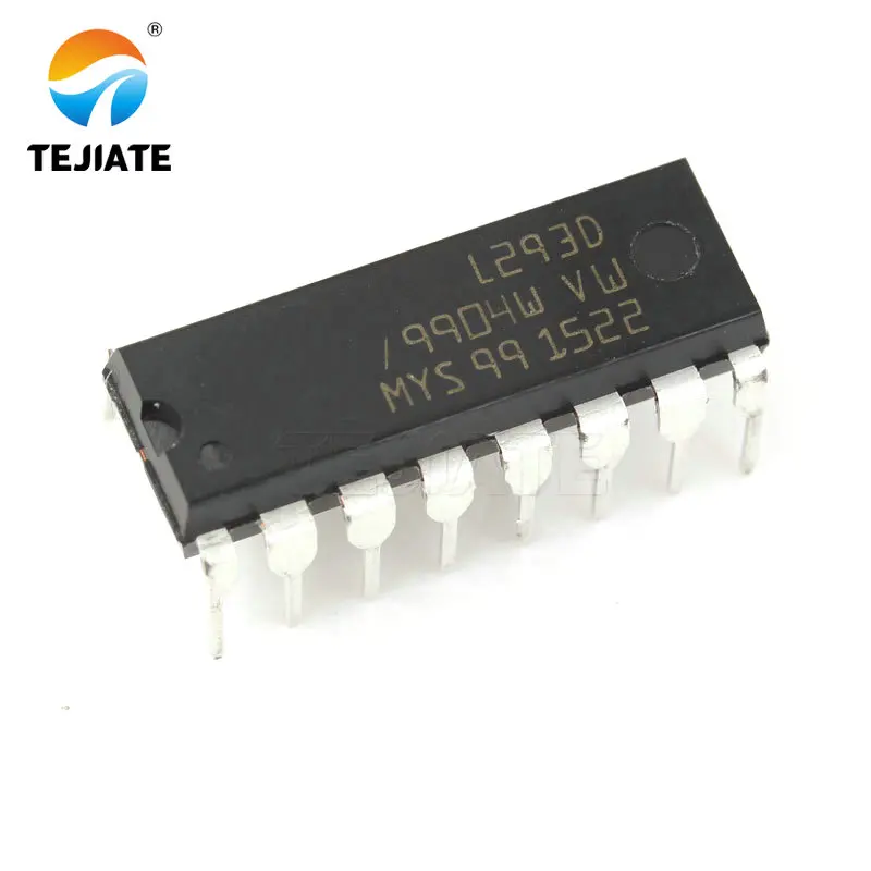 

5 шт. L293 L293D DIP DIP16 DIP-16 IC двигатель драйвер привода чип PAR PusH Pull 4 четырехканальный модуль IC чипы