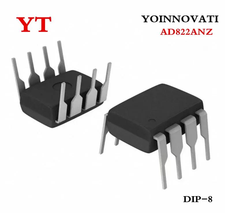 

10pcs/lot AD822ANZ AD822AN AD822 DIP8 IC OPAMP GP 1.9MHZ RRO 8DIP IC Best quality