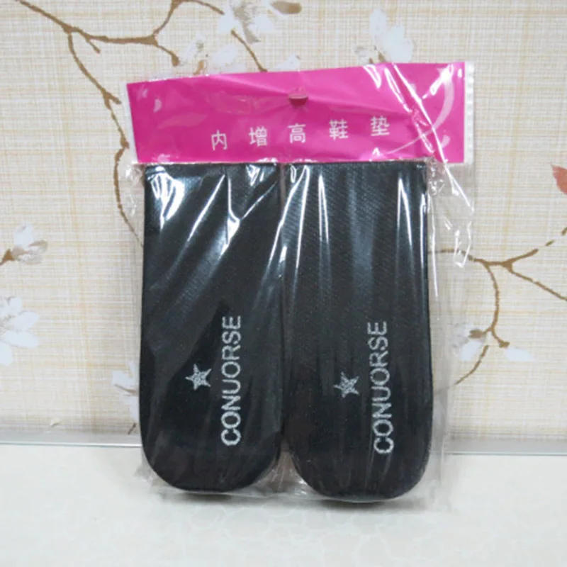 Hot Women Shoe Lift Height Heel Insoles Pad Taller Cushion Color Random |