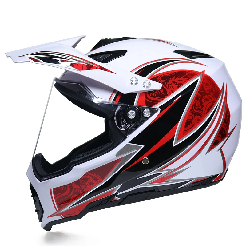 Мотоциклетный шлем ATV Dirt Bike горные кросс Capacete Da Motocicleta Cascos Мотокросс внедорожный шлем с объективом - Цвет: 2b