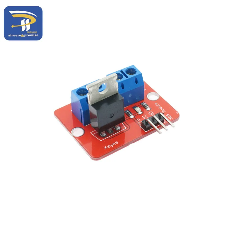 0-24V верхняя кнопка Mosfet IRF520 драйвер MOS модуль для Arduino MCU ARM Raspberry pi