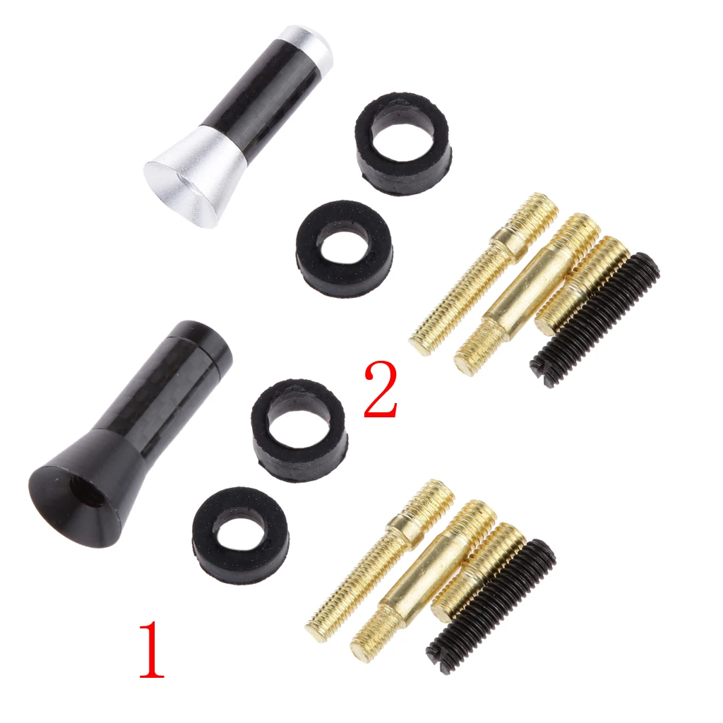 1 шт. Универсальная автомобильная мини-антенна из углеродного волокна с коротким