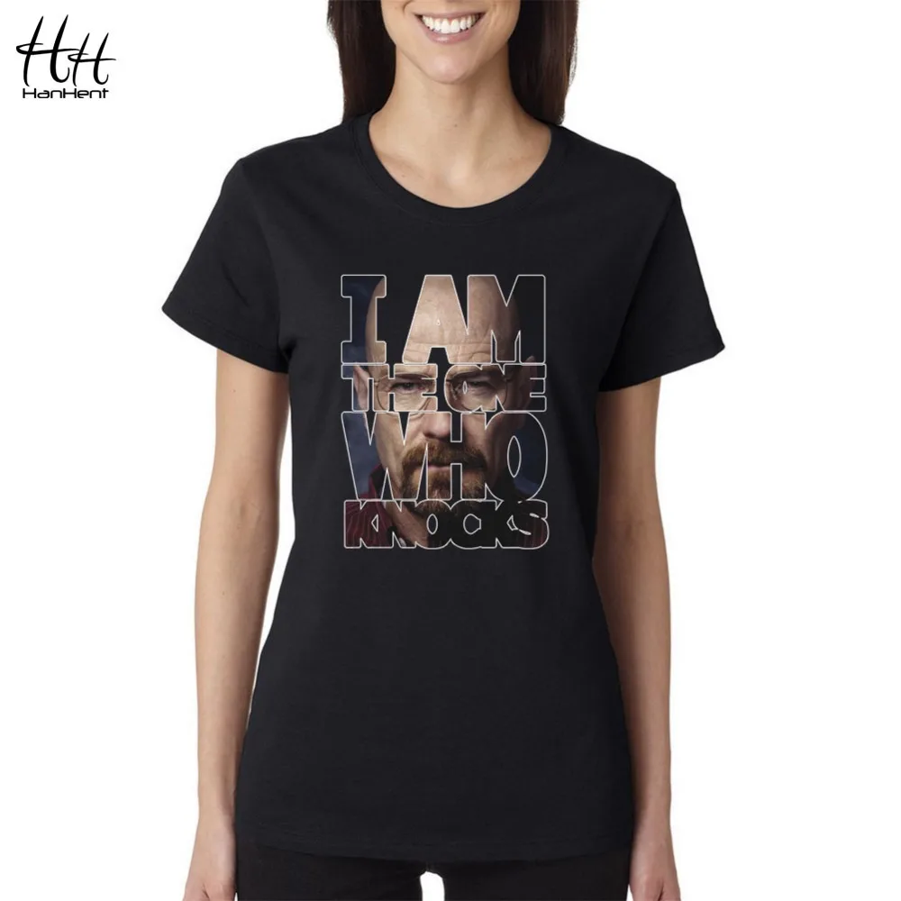 Hanhent Breaking Bad Heisenberg Модные женские футболки Топы брендовые хлопковые с коротким