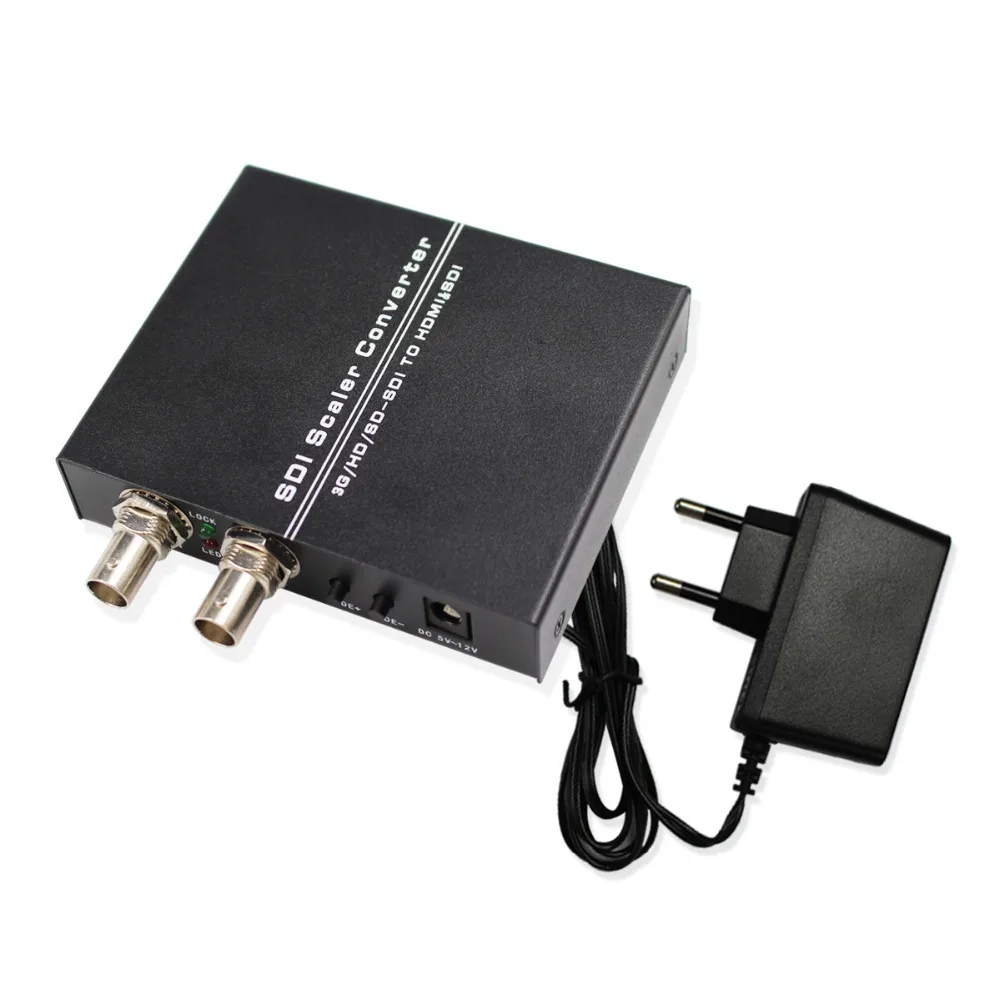 SDI to HDMI with output Scaler Converter SDI2HDMI Support 1080P SD-SDI/HD-SDI/3G-SDI BNC Adapter | Безопасность и защита