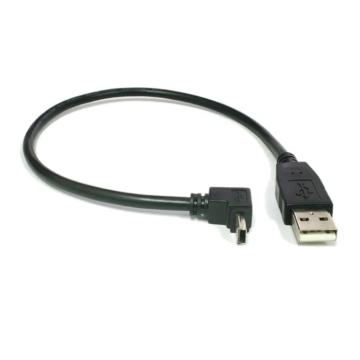 USB 2 0 A Тип папа до 90 градусов вверх под углом Mini B 5pin кабель 50 см|angle usb|mini busb 2.0 |