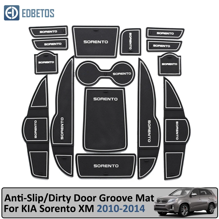 Противоскользящий коврик для KIA Sorento XM 2010 2011 2012 2013 2014 Kia R слот ворот Coaster