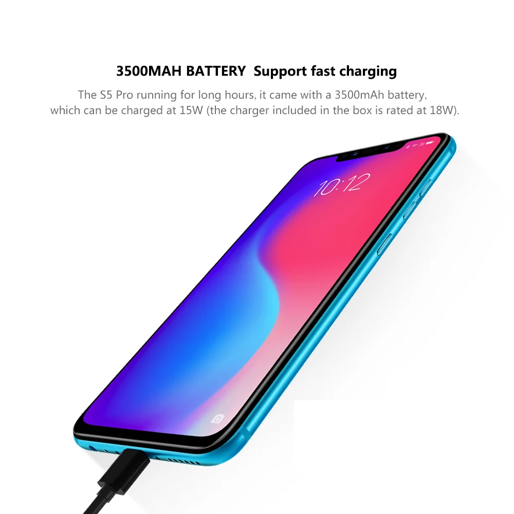 Глобальная Оригинальная камера заднего вида lenovo S5 Pro 6G 64G 20.0MP ZUI 5,0, четыре ядра, 1,8 ГГц, 3500 мА/ч, батарея для распознавания лица, мобильный телефон, обновление ota