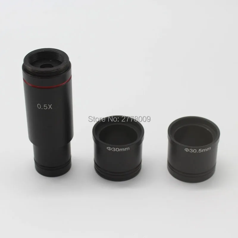 Бесплатная доставка объектив для микроскопа с C образным креплением 0 5x камеры 23 2