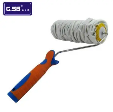 Бесплатная доставка DIY Рисунок Краски ролик красочный узор Ragging с поддерживающим