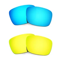 hkuco for fuel cell sunglasses polarized replacement lenses blue24k gold 2 pairs