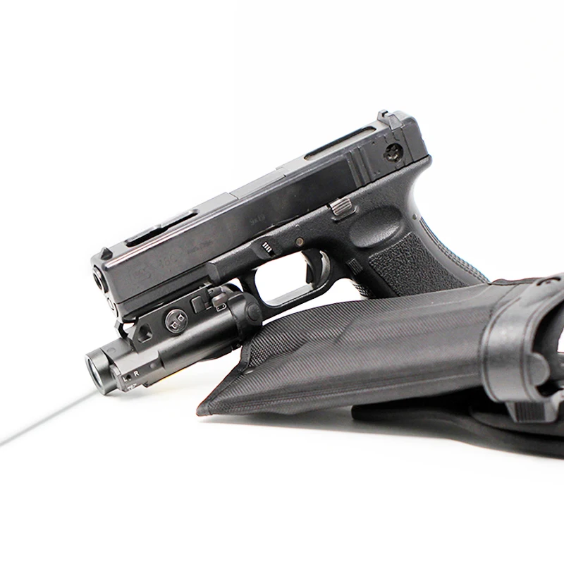 Laserspeed дропшиппинг Магнитный лазерный прицел с кобурой Интеллектуальный Walther Beretta лазерный пистолет рельс лазерный прицел фонарик - Цвет: IR Laser