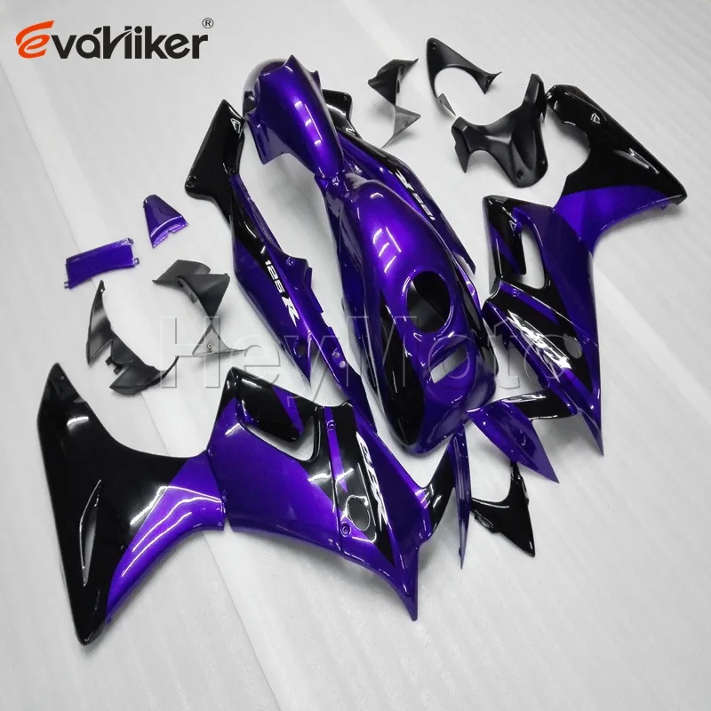 

Цветной обтекатель для мотоцикла на заказ для CBR125R 2004 2005 purple CBR 125 R 04 05 комплект пластиковых панелей ABS