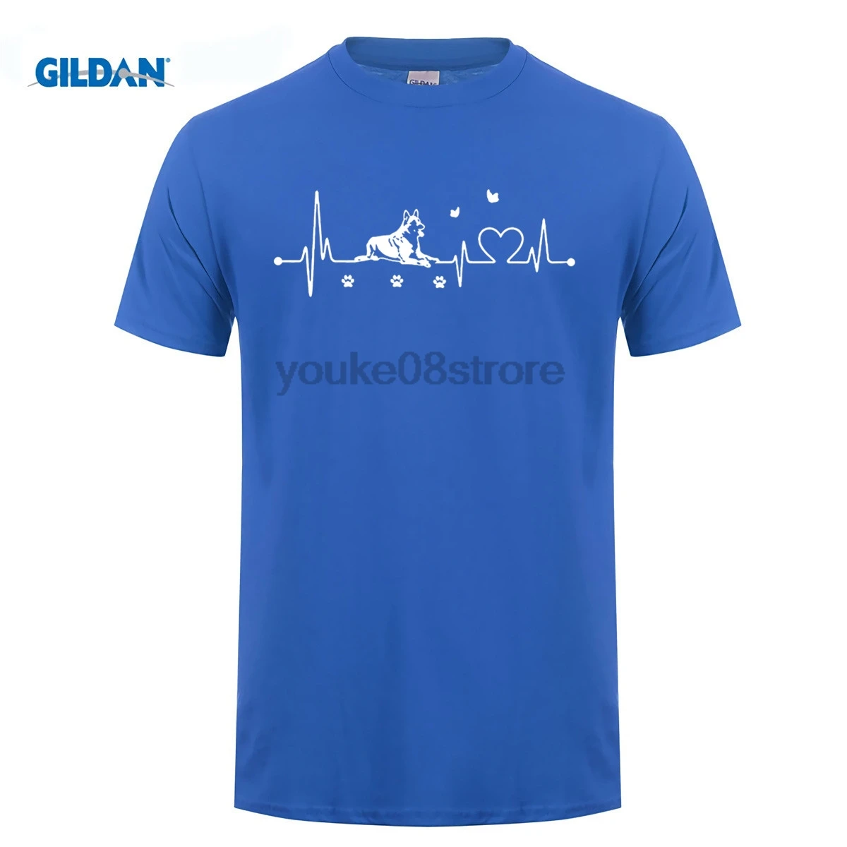 GILDAN/хлопковая Футболка с круглым вырезом и принтом на заказ футболка надписью