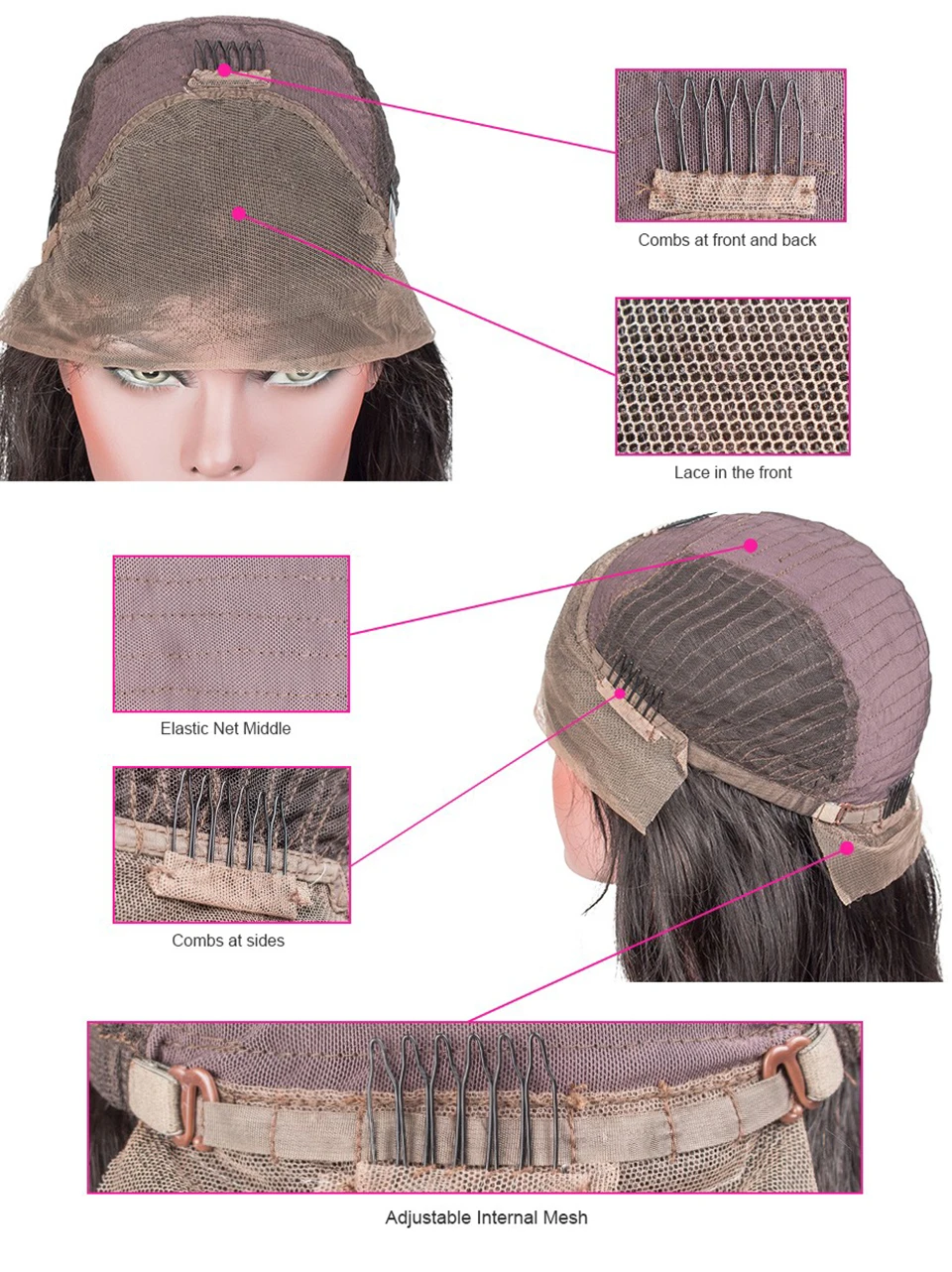 Haever Kinky Curly парик фронта шнурка человеческих волос парики 13x4 предварительно выщипанные бразильские новые волосы 180% Плотность фронтальный парик шнурка Haever Virgin