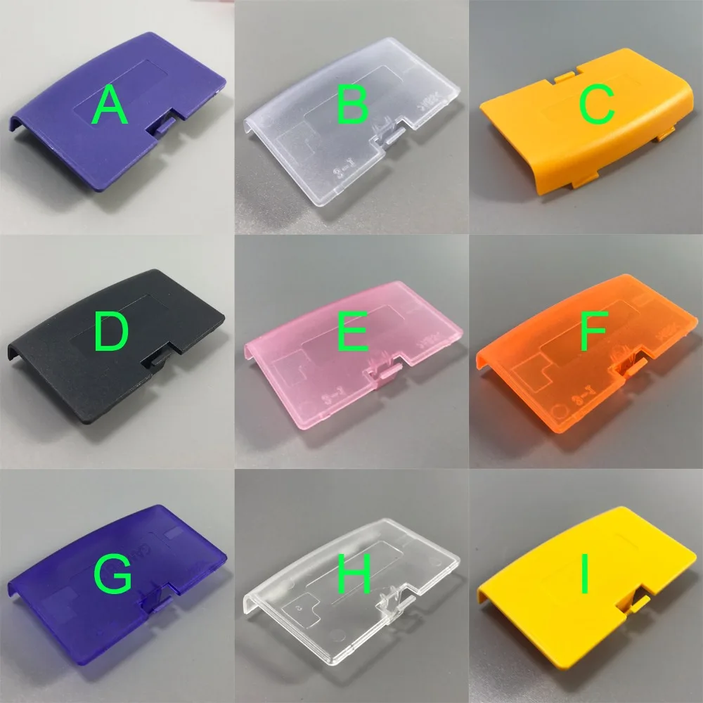 1x10 цветов на выбор для Nintendo GameBoy Advance GBA Крышка аккумулятора Дверь Новая