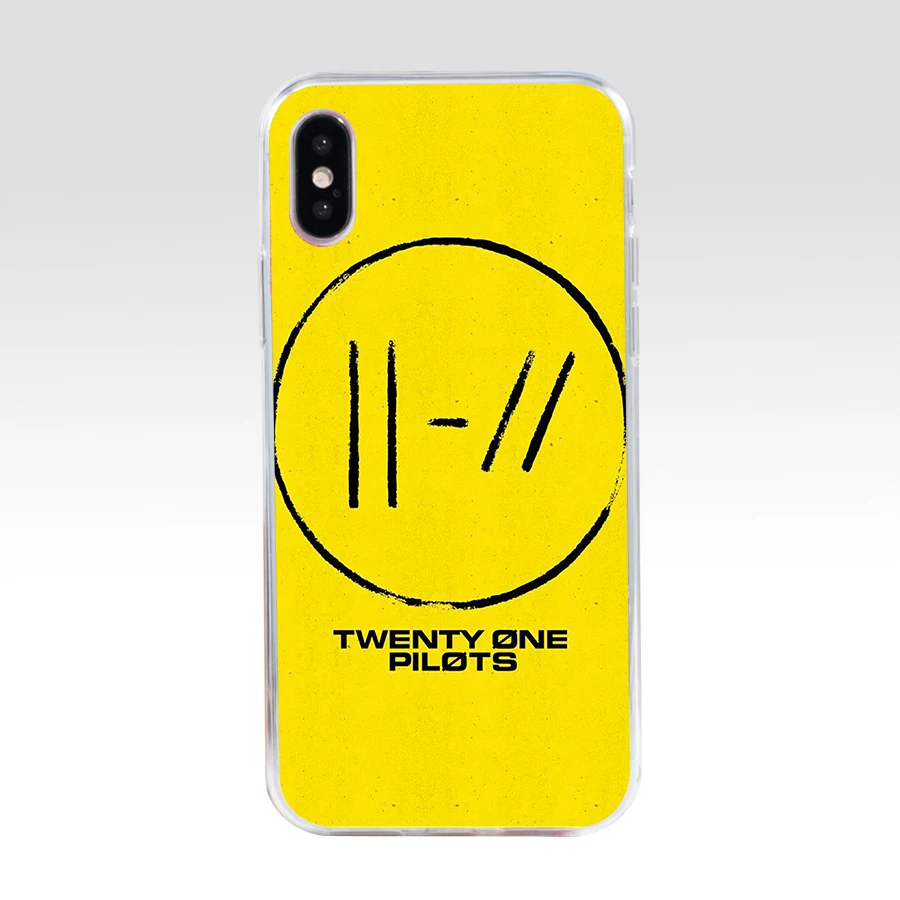 Силиконовый чехол для телефона Twenty One Pilots 21 iPhone 7 8 Plus XS MAX XR X 6 6S 5 SE Coque