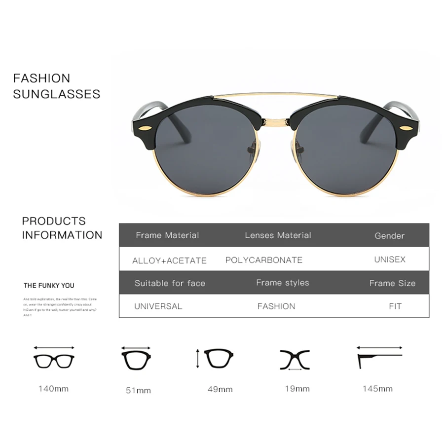 Женские поляризационные солнцезащитные очки Roza брендовые дизайнерские ретро