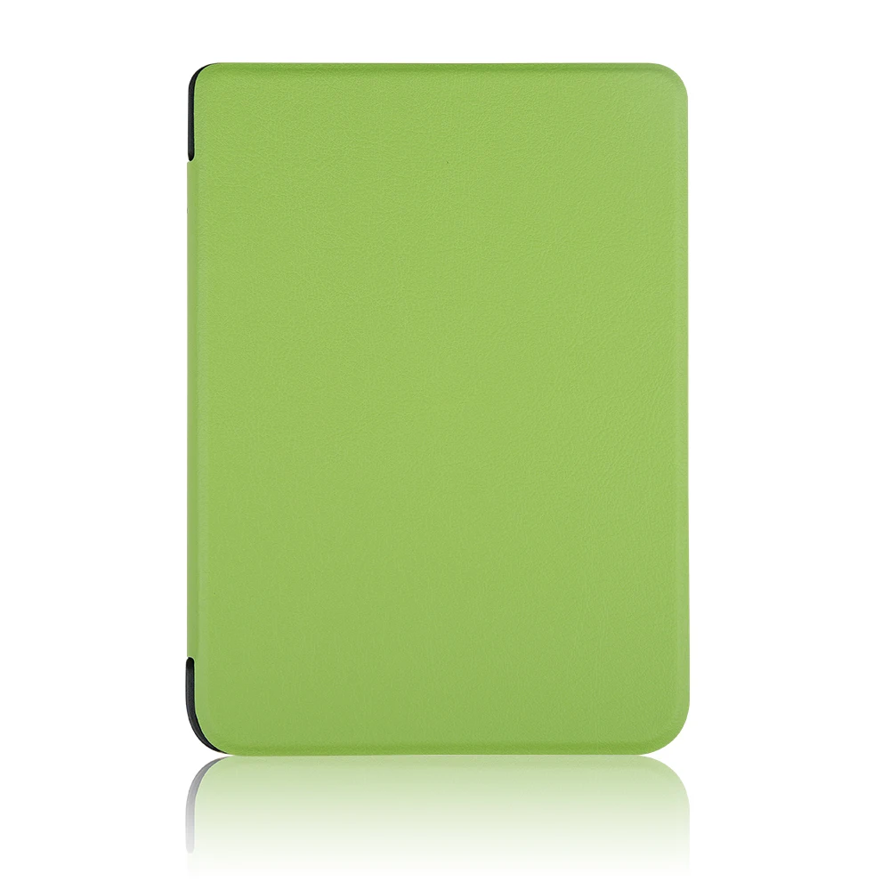 KBCAHD KST GN Чехол для нового Kobo Clara HD 6 дюймов PU ультра тонкий кожаный чехол для чтения смарт-чехол для автоматического пробуждения/сна+ Бесплатный подарок - Цвет: KBCAHD KST GN