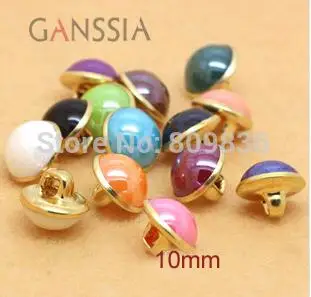 Mix colors 40pcs 40 шт./лот яркие цвета металлические пуговицы с имитацией жемчуга хвостовик швейные пуговицы для рубашек одежды(SS-631 - Цвет: Mix colors 40pcs