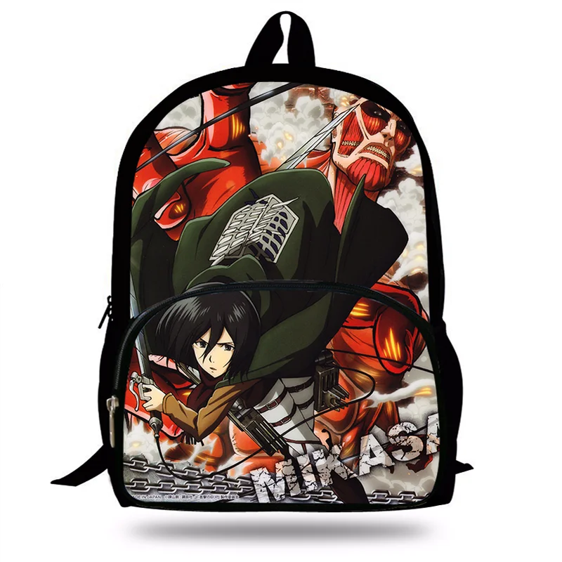 2014 Новое поступление детский школьный рюкзак аниме атака на титанов для