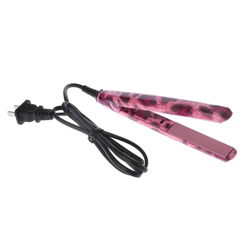 hot pink us Профессиональный Керамический выпрямитель для волос, паровой стайлер, утюжок, инструменты для укладки - Цвет: hot pink us