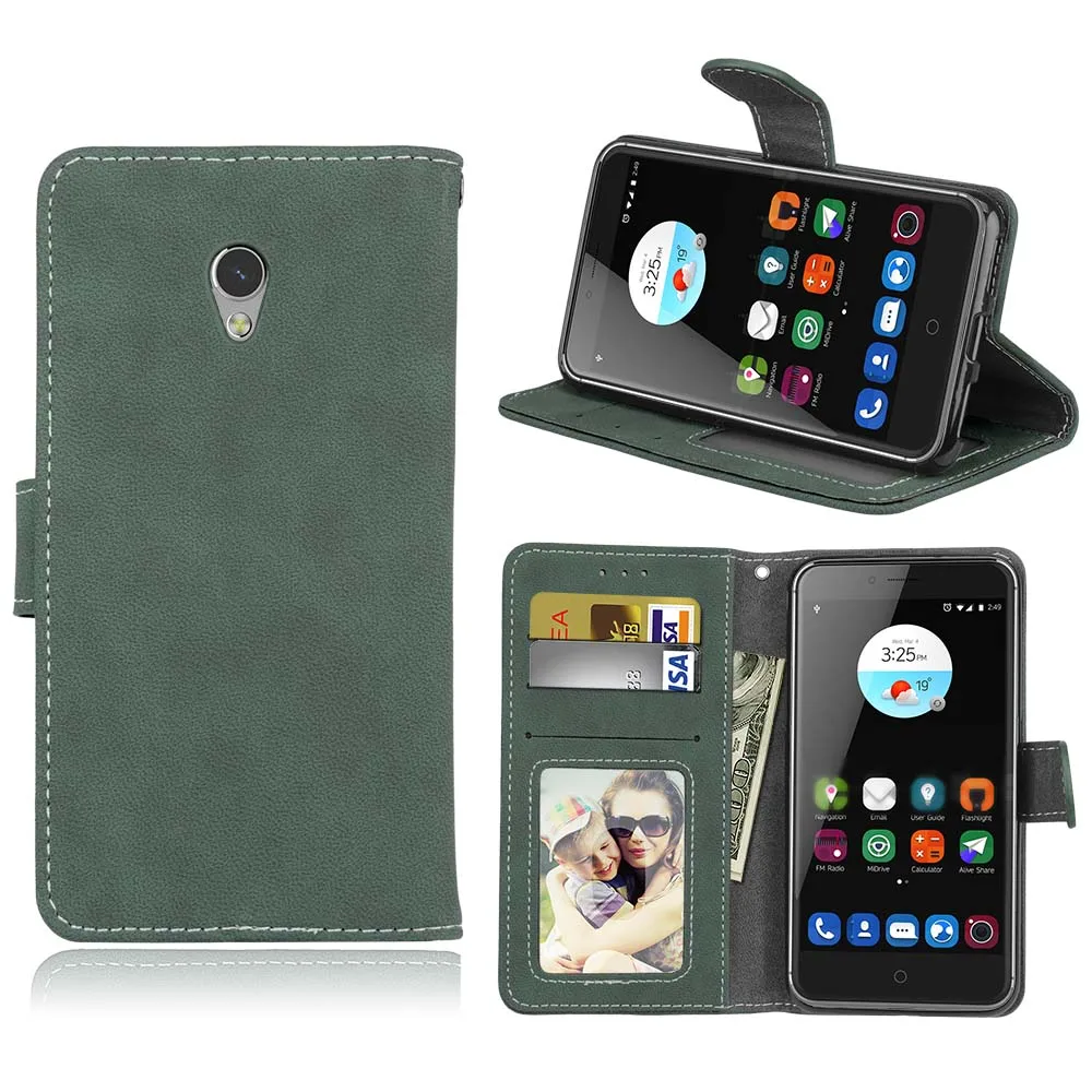 Чехол для телефона ZTE Blade V7 чехол-бумажник задняя крышка V8 чехол-подставка
