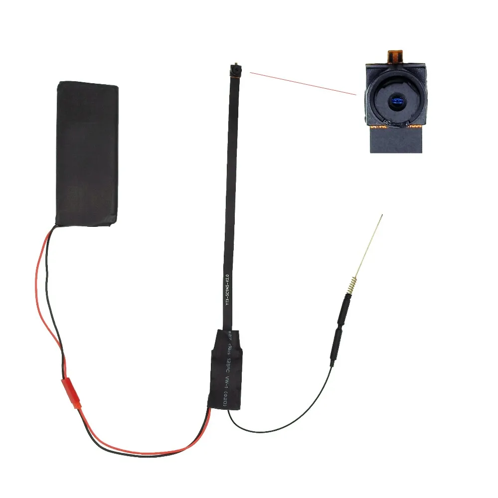 DIY WiFi HD1080P мини P2P камера видео звукозапись детектор движения видеонаблюдение