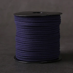 10 Yard Chainho, 10 ярдов, ручная плетеная веревка, ожерелье Бархатная веревка для ручного DIY аксессуары для одежды, искусственная кожа оленья веревка - Цвет: 10 Yard