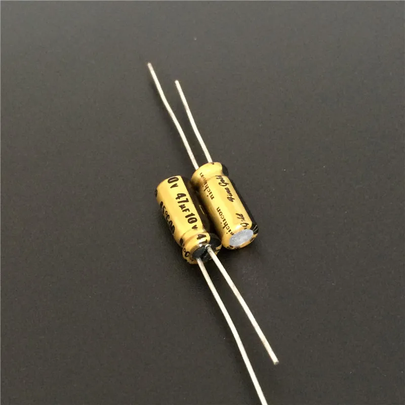 

50pcs 47uF 10V NICHICON FG(Fine Gold) 5x11mm 10V47uF Top Grade Audio Capacitor