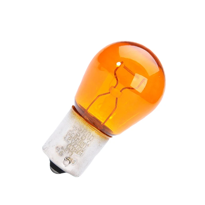 Автомобильная галогенная лампа OSRAM 7507 PY21W S25 BAU15s 12 в 21 Вт желтая Янтарная