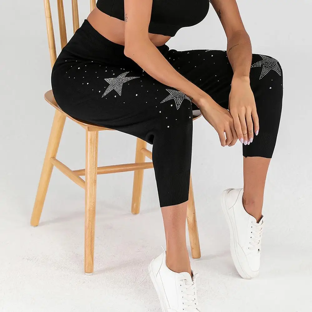 Пикантные облегающие эластичные леггинсы брюки-карандаш обтягивающие женские