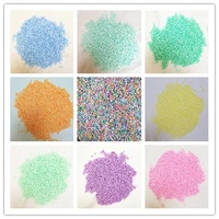 250gbag macarons light colours pastel foam beads colorful polystyrene foam balls styrofoam filler foam mini beads balls crafts