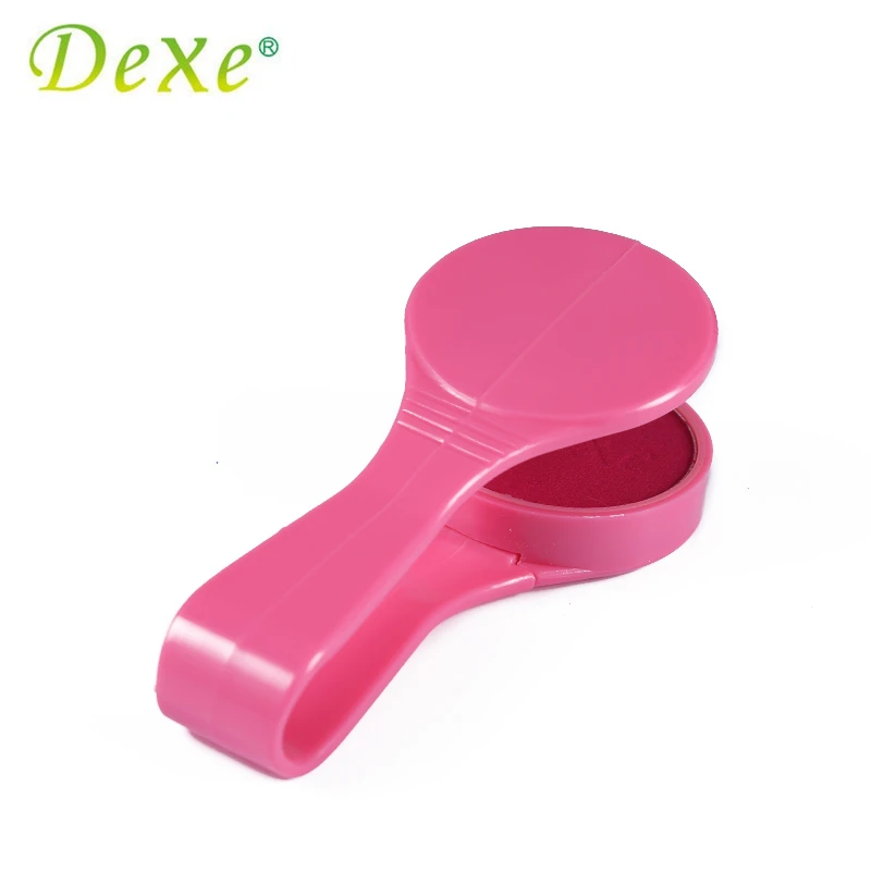 pink Dexe Временная Краска для волос меловая пудра beauty Gaga макияж для вечеринки по случаю Хэллоуина одноразовые DIY супер краска для волос красочный набор для укладки - Цвет: pink